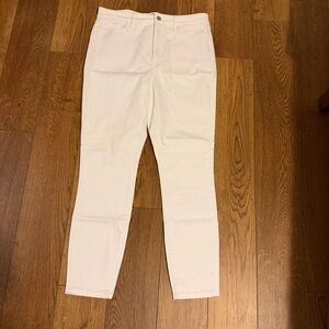 Vineyard Vines White High-Rise Skinny Jeans